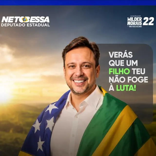 Neto Bessa Candidato a Deputado Estadual
