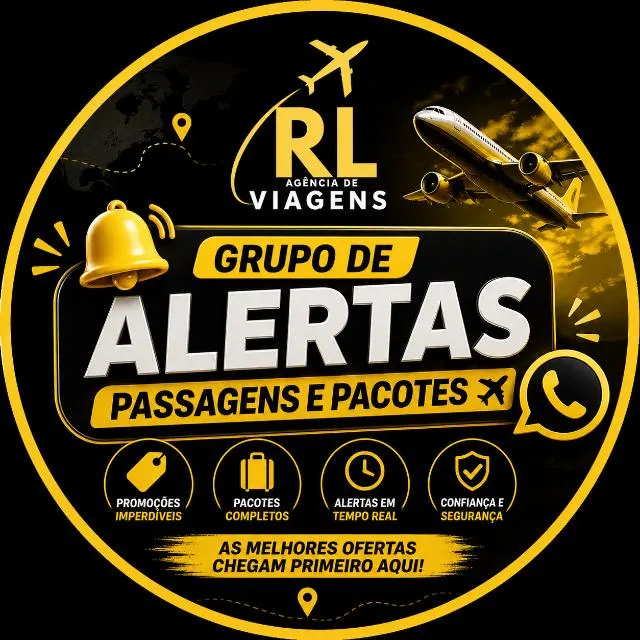 Alertas de Passagens e Pacotes (background)