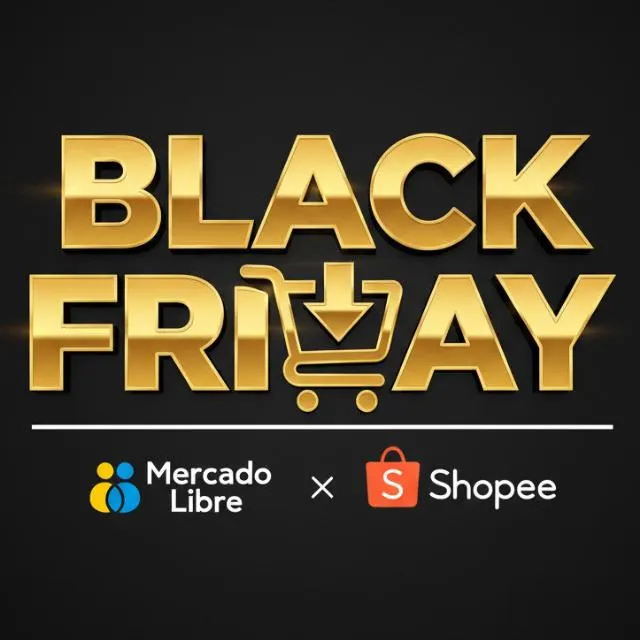 Black Friday Shopee / Mercado livre (background)
